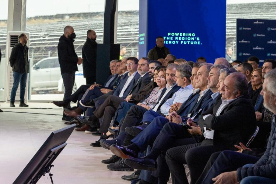 Wide view of guests at the inauguration ceremony